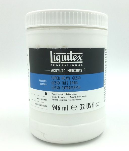 Super Heavy Gesso - 946ml (32 oz) Liquitex