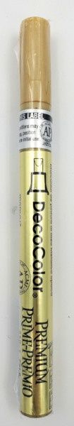 Premium paint marker Gold 2mm DecoColor