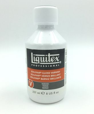 Soluvar vernis brillant - 237ml (8 oz) Liquitex