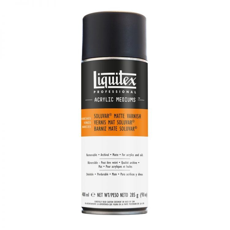 Soluvar vernis mat - aérosol 295 g Liquitex