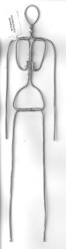 Mannequin metalframe 39 cm