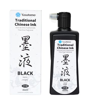 Encre de chine traditionelle 180ml Yasutomo