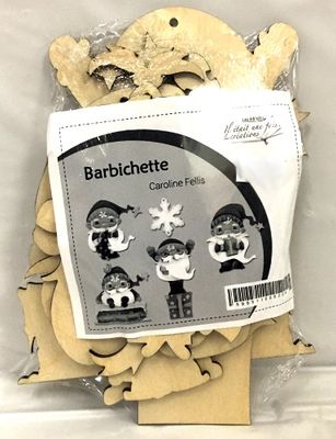 La barbichette-pièces de bois