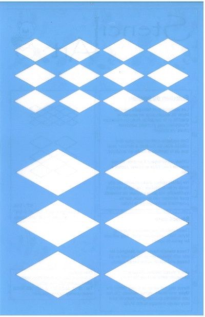 Pochoir Arlequin ST-016
