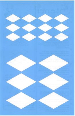 Pochoir Arlequin ST-016