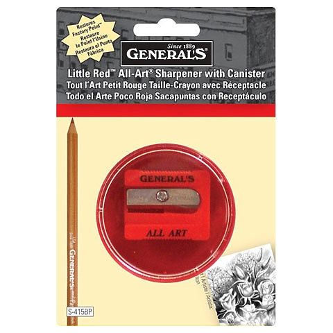 Taille-crayon avec réceptacle rouge General's