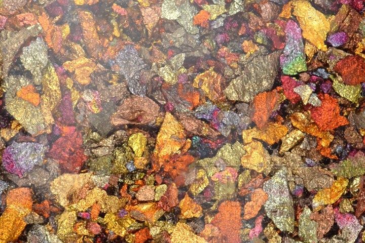 Metal flakes, Variegated mix : Fall, 5g