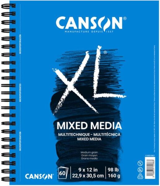 Canson XL Mix media 9"x12"