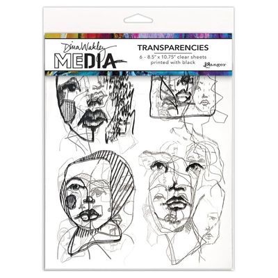 Transparencies - Portrait ens. 2 - (6 feuilles) - 8.5" x 10.75" Ranger