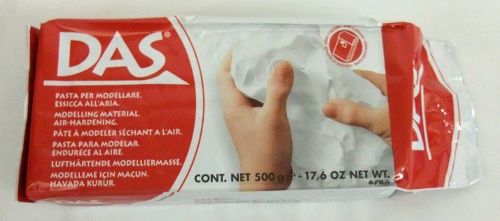Argile DAS blanche 500g