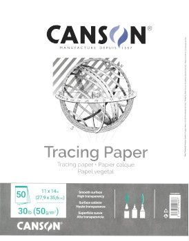 Papier calque 11"x14" Canson