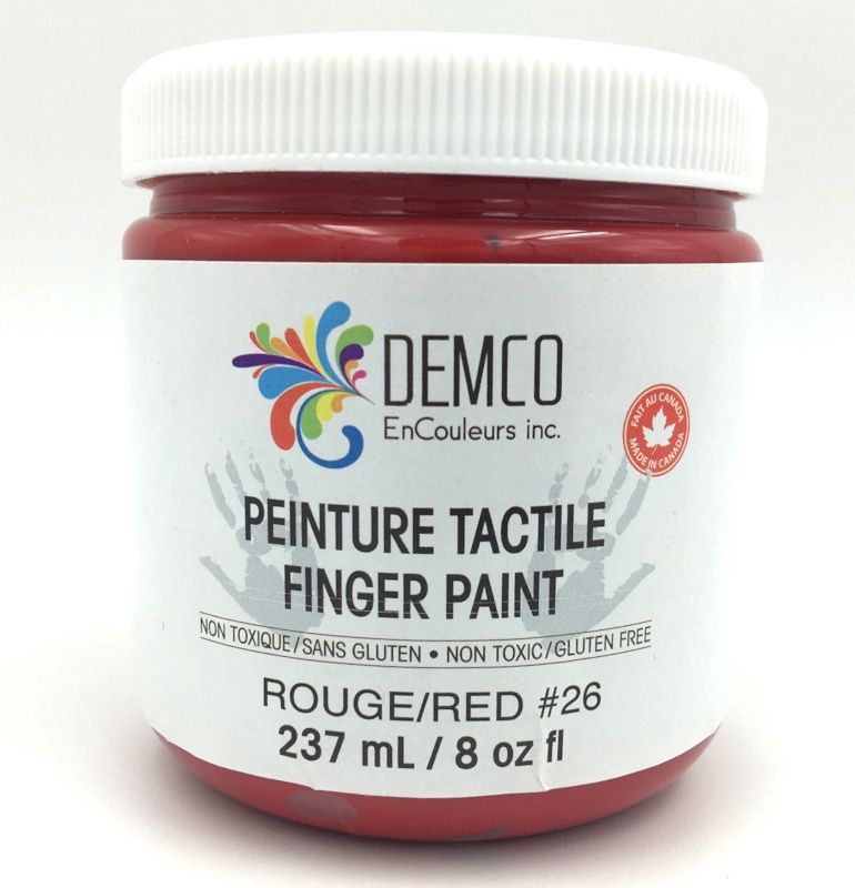 Finger paint - 8 oz Red