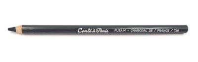 Charcoal pencil 2B Conté à Paris