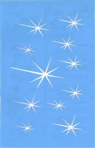 Stencil Starry Night ST-1010