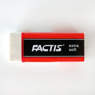 Efface Factis blanche vinyle GPES20