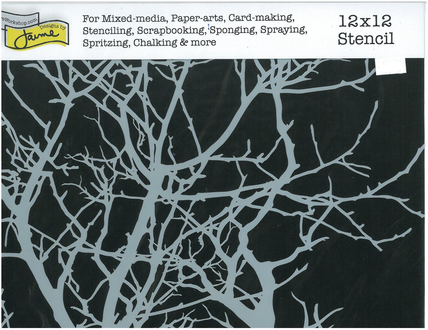 Stencil Trees 12"x12" TCW208