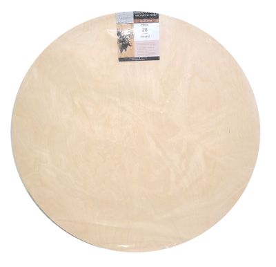 Panneau bois galerie rond 28"