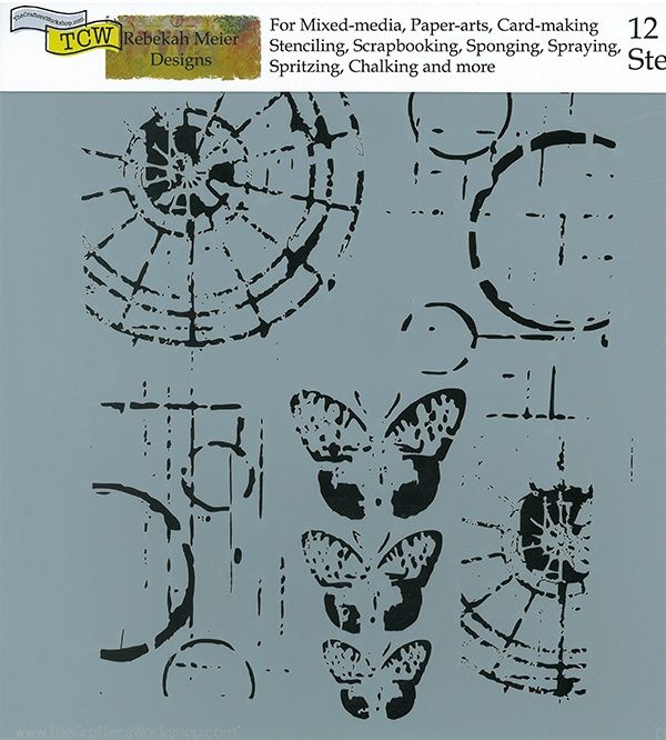 Stencil Specimens 12"x12" TCW454