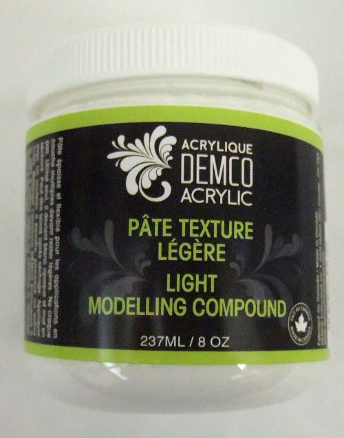 Pâte à texture légère 8oz Demco