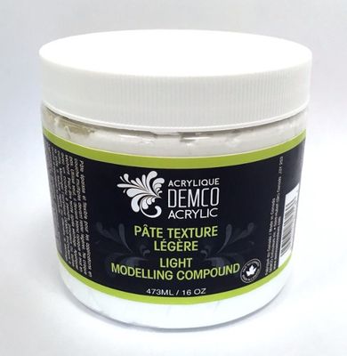 Pâte à texture légère 16oz Demco