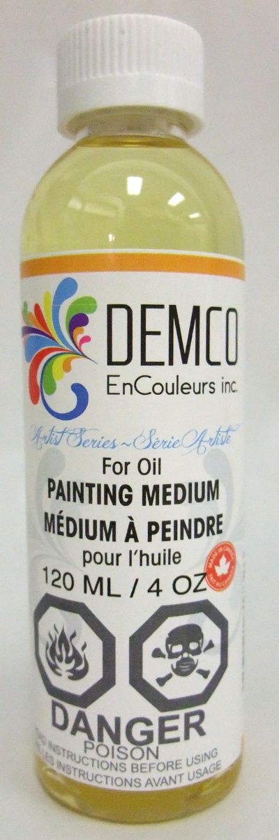 Painting medium for oil 120ml/4oz Demco