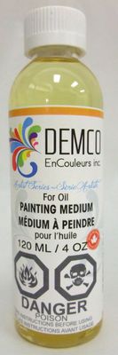 Médium à peindre pour l'huile 120ml/4oz Demco