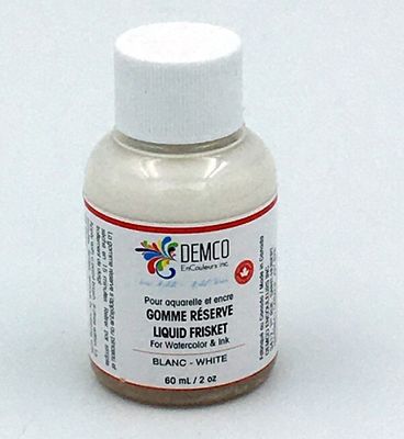 Gomme réserve Blanc 60ml Demco