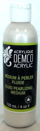 Fluid Pearlizing Medium 4oz/120ml Demco