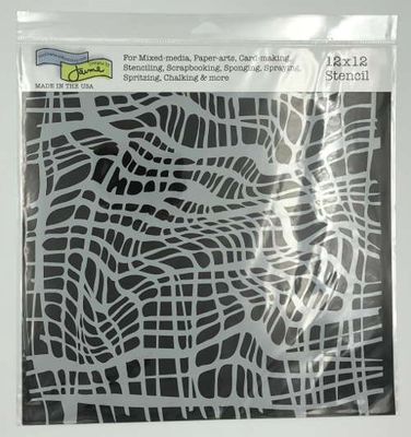 Pochoir Gauze 12"x12" TCW879