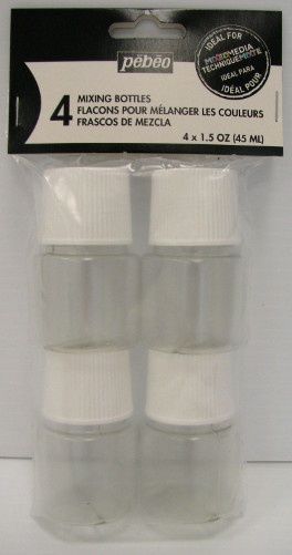 Flacons vide pour mélanger couleurs Pébéo Vitrail