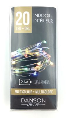 Lumières à DEL intérieur multicolore