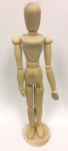 Wood model Female 12"