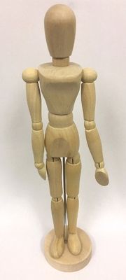 Mannequin en bois Femelle 12"