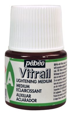 Médium éclaircissant 45ml Vitrail Pébéo