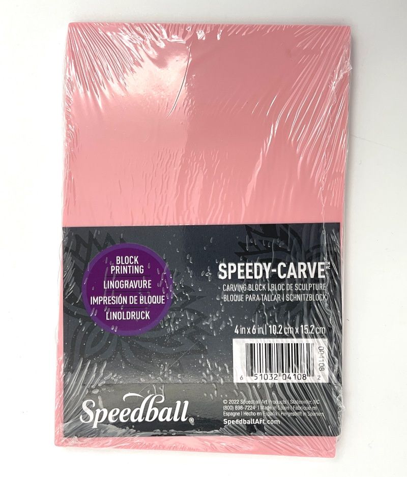 Bloc de linogravure Speedy-Carve 4 Bloc de linogravure Speedy-Carve 4"x6" Speedball