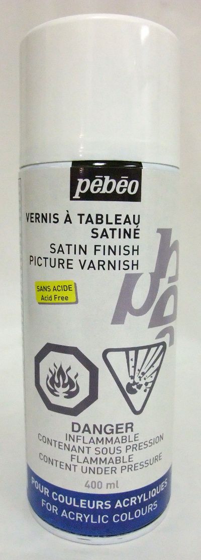 Vernis Satiné Acrylique 400ml Pébéo