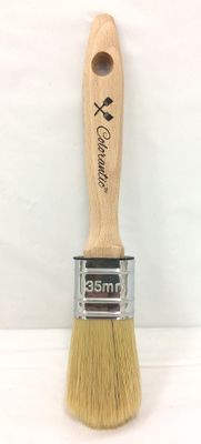 Silk Oval Paint Brush 35mm Colorantic
