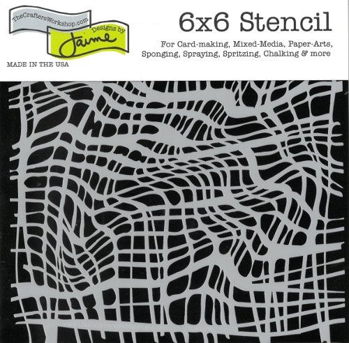 Stencil Mini Gauze 6"x6" TCW879s