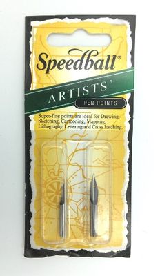 Plume Speedball pointe super fine #102 et 107