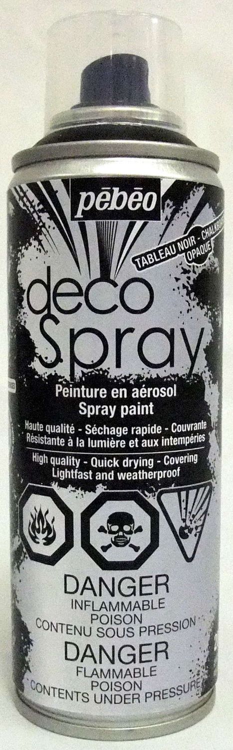 Tableau noir en aérosol 200ml Deco spray