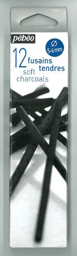 Charcoals 5-6mm Soft (12) Pébéo