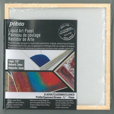 Panneau coulage blanc 8"x10"