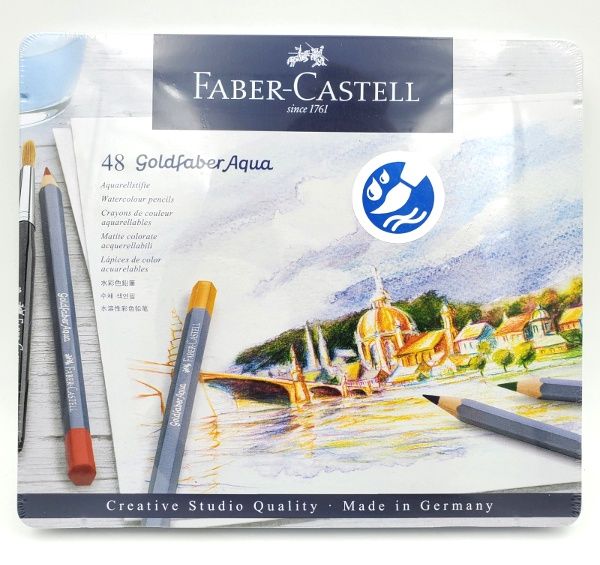 Goldfaber Aqua Watercolor pencil set of 48 Faber-Castell