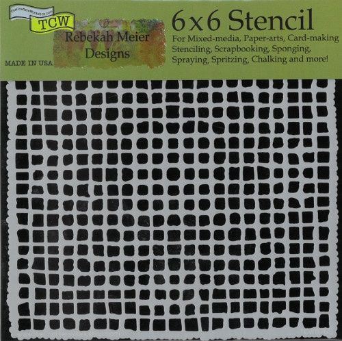 Stencil Mini Screen View 6"x6" TCW876s