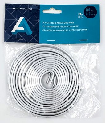Fil d'armature pour sculpture 1/8"x20'