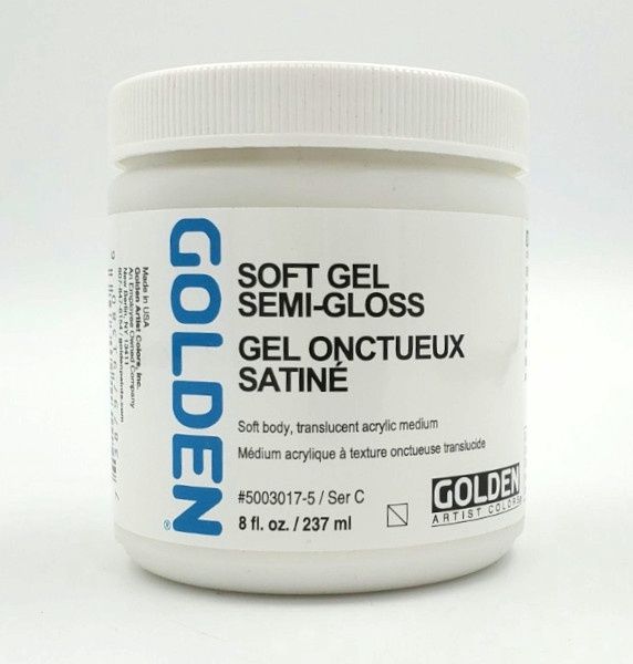 Soft Gel Semi-Gloss 237ml/8oz Golden