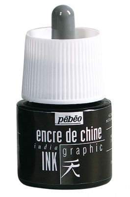 Encre de chine 45ml Pébéo