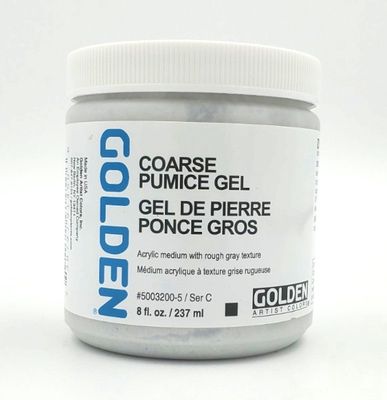 Gel de pierre ponce gros (Coarse Pumice Gel) 237ml/8oz Golden