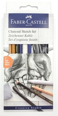 Charcoal sketch set Faber-Castell