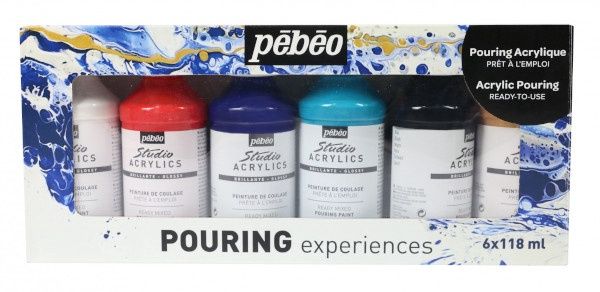 Pouring experiences kit of 6 x 118 ml